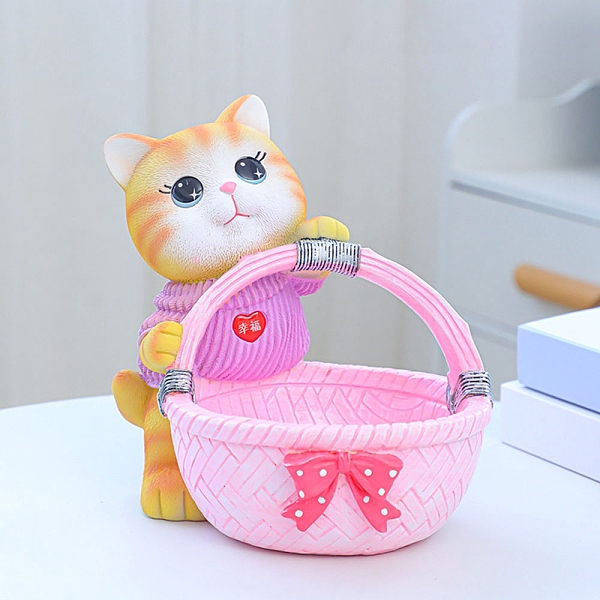 PandaHall Cute Resin Cat Figurines, Entrance Jewelry Key Storage for Home Desktop Decoration, Hot Pink, 170x150x175mm Resin Cat Shape
PandaHall Cute Resin Cat Figurines, Entrance Jewelry Key Storage for Home Desktop Decoration, Hot Pink, 170x150x175mm Resin Cat Shape
