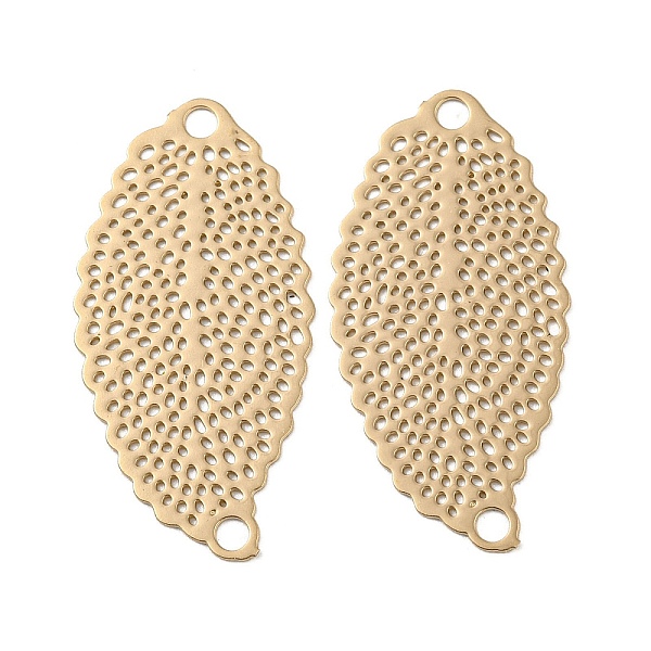 PandaHall Rack Plating Brass Filigree Connector Charms, Long-Lasting Plated, Leaf Etched Metal Embellishments, Light Gold, 27x13.5x0.3mm...
PandaHall Rack Plating Brass Filigree Connector Charms, Long-Lasting Plated, Leaf Etched Metal Embellishments, Light Gold, 27x13.5x0.3mm...
