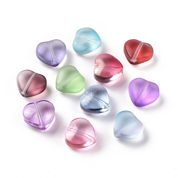 PandaHall Electroplate Glass Bead, Heart, Mixed Color, 10x10x5mm, Hole: 1mm Glass Heart Multicolor
PandaHall Electroplate Glass Bead, Heart, Mixed Color, 10x10x5mm, Hole: 1mm Glass Heart Multicolor