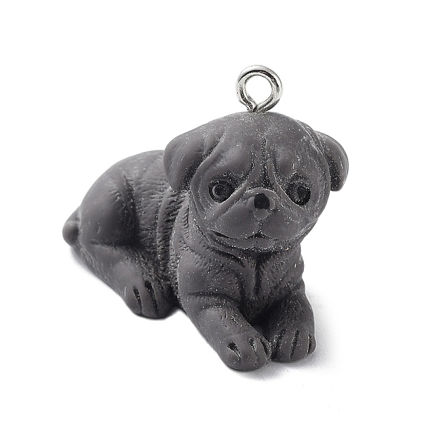 PandaHall Opaque Resin Dog Pendants, 3D Puppy Charms with Platinum Plated Iron Loops, Gray, 22x26x14mm, Hole: 2mm Iron+Resin Dog Gray
PandaHall Opaque Resin Dog Pendants, 3D Puppy Charms with Platinum Plated Iron Loops, Gray, 22x26x14mm, Hole: 2mm Iron+Resin Dog Gray