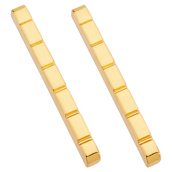 PandaHall Brass 6 String Electric Guitar Bone Nuts, Golden, 43x3.5x5mm Brass Rectangle
PandaHall Brass 6 String Electric Guitar Bone Nuts, Golden, 43x3.5x5mm Brass Rectangle