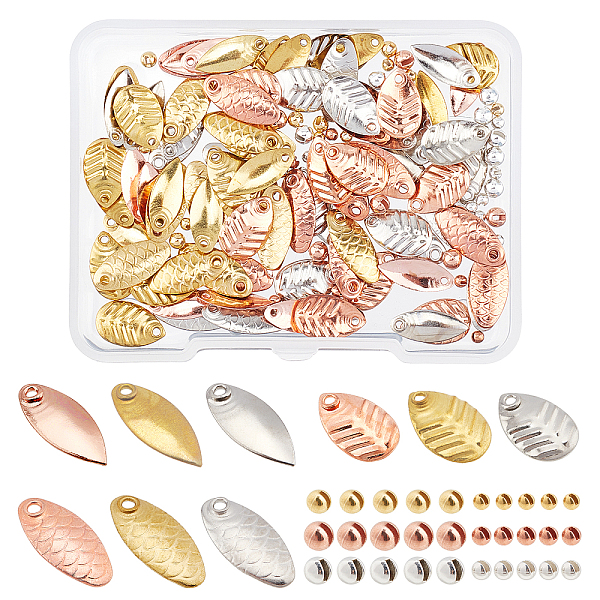 PandaHall SUPERFINDINGS Iron Fishing Lures, Fishing Attractor Spinner Blades and Round Beads, for Hard Lures Worm Spinner Baits Spoons Rigs...
PandaHall SUPERFINDINGS Iron Fishing Lures, Fishing Attractor Spinner Blades and Round Beads, for Hard Lures Worm Spinner Baits Spoons Rigs...