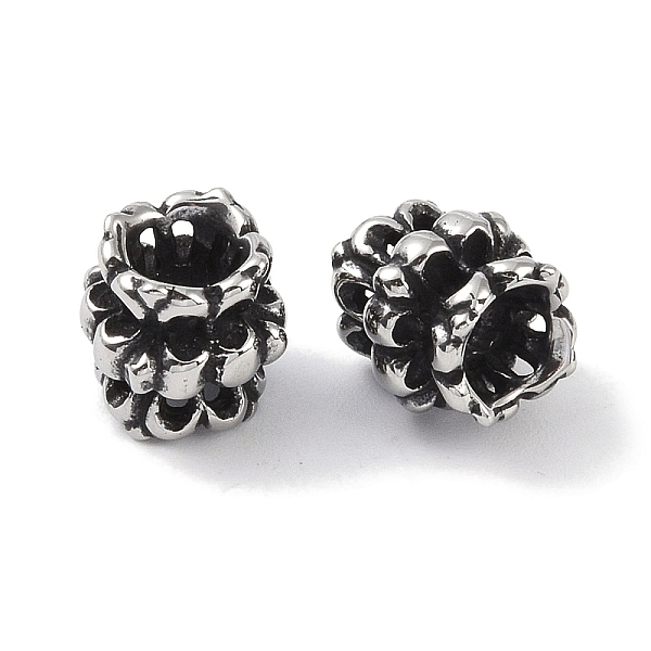 PandaHall 316 Surgical Stainless Steel Beads, Column, Antique Silver, 9x8.5mm, Hole: 1.6mm 316 Surgical Stainless Steel Column
PandaHall 316 Surgical Stainless Steel Beads, Column, Antique Silver, 9x8.5mm, Hole: 1.6mm 316 Surgical Stainless Steel Column
