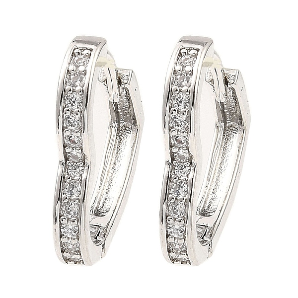 PandaHall Brass Micro Pave Cubic Zirconia Hoop Earring, Heart, Platinum, 16x2x14.5mm Cubic Zirconia Heart Clear
PandaHall Brass Micro Pave Cubic Zirconia Hoop Earring, Heart, Platinum, 16x2x14.5mm Cubic Zirconia Heart Clear
