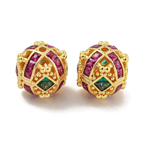 PandaHall Rack Plating Brass Micro Pave Colorful Cubic Zirconia Beads, Long-Lasting Plated, Lead Free & Cadmium Free, Round, Real 18K Gold...
PandaHall Rack Plating Brass Micro Pave Colorful Cubic Zirconia Beads, Long-Lasting Plated, Lead Free & Cadmium Free, Round, Real 18K Gold...