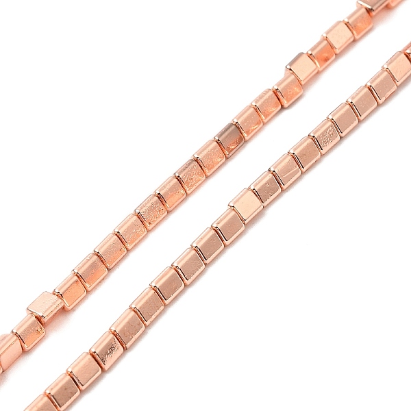 PandaHall Synthetic Non-magnetic Hematite Beads Strands, Triangle, Rose Gold Plated, 3x2.5x2.7mm, Hole: 0.8mm, about 133pcs/strand, 16.30''...
PandaHall Synthetic Non-magnetic Hematite Beads Strands, Triangle, Rose Gold Plated, 3x2.5x2.7mm, Hole: 0.8mm, about 133pcs/strand, 16.30''...