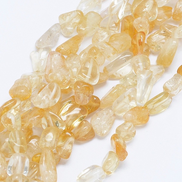 PandaHall Natural Citrine Beads Strands, Tumbled Stone, Nuggets, 8~14x5~9mm, Hole: 1.2mm, 15.7 inch(40cm) Citrine Nuggets Yellow
PandaHall Natural Citrine Beads Strands, Tumbled Stone, Nuggets, 8~14x5~9mm, Hole: 1.2mm, 15.7 inch(40cm) Citrine Nuggets Yellow