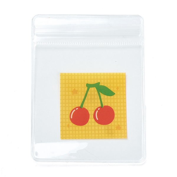 PandaHall Rectangle Plastic Zip Lock Candy Bag, Storage Bags, Self Seal Bag, Top Seal, Cherry Pattern, 8x6x0.2cm Plastic Cherry
PandaHall Rectangle Plastic Zip Lock Candy Bag, Storage Bags, Self Seal Bag, Top Seal, Cherry Pattern, 8x6x0.2cm Plastic Cherry