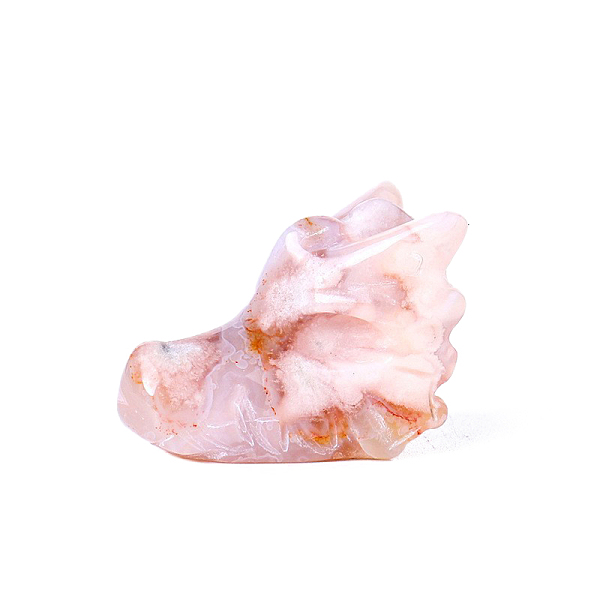 PandaHall Natural Cherry Blossom Agate Display Decorations, for Home Office Desk, 38x50mm Cherry Blossom Agate Dragon
PandaHall Natural Cherry Blossom Agate Display Decorations, for Home Office Desk, 38x50mm Cherry Blossom Agate Dragon