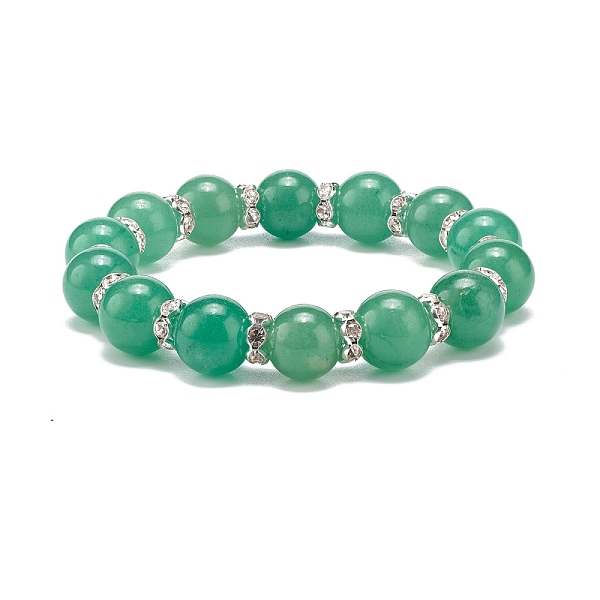 PandaHall Natural Green Aventurine Beaded Stretch Bracelet, Gemstone Jewelry for Women, Inner Diameter: 2 inch(5cm) Green Aventurine Clear
PandaHall Natural Green Aventurine Beaded Stretch Bracelet, Gemstone Jewelry for Women, Inner Diameter: 2 inch(5cm) Green Aventurine Clear