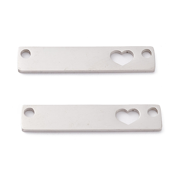PandaHall 201 Stainless Steel Pendants, Laser Cut, Manual Polishing, Rectangle with Heart, Stainless Steel Color, 5x25x1mm, Hole: 1.6mm 201...
PandaHall 201 Stainless Steel Pendants, Laser Cut, Manual Polishing, Rectangle with Heart, Stainless Steel Color, 5x25x1mm, Hole: 1.6mm 201...