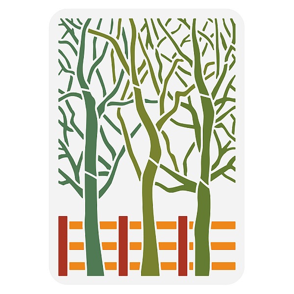 PandaHall BENECREAT Tree Shadow Pattern Stencil, Reusable Stencil, Tree Pattern Stencil for Drawing Stencils for Painting, Scrapbooking and...
PandaHall BENECREAT Tree Shadow Pattern Stencil, Reusable Stencil, Tree Pattern Stencil for Drawing Stencils for Painting, Scrapbooking and...