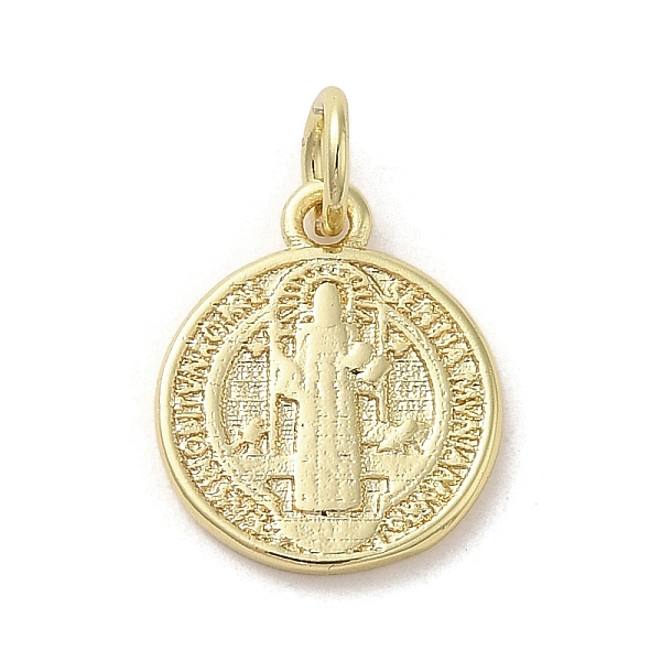PandaHall Brass Charms, with Jump Ring, Flat Round, Real 14K Gold Plated, 14x11.5x1.5mm, Hole: 3.2mm Brass Flat Round
PandaHall Brass Charms, with Jump Ring, Flat Round, Real 14K Gold Plated, 14x11.5x1.5mm, Hole: 3.2mm Brass Flat Round