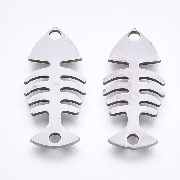 PandaHall 201 Stainless Steel Links connectors, Laser Cut Links, Fishbone, Stainless Steel Color, 21x10x1mm, Hole: 1.5mm 201 Stainless Steel...
PandaHall 201 Stainless Steel Links connectors, Laser Cut Links, Fishbone, Stainless Steel Color, 21x10x1mm, Hole: 1.5mm 201 Stainless Steel...