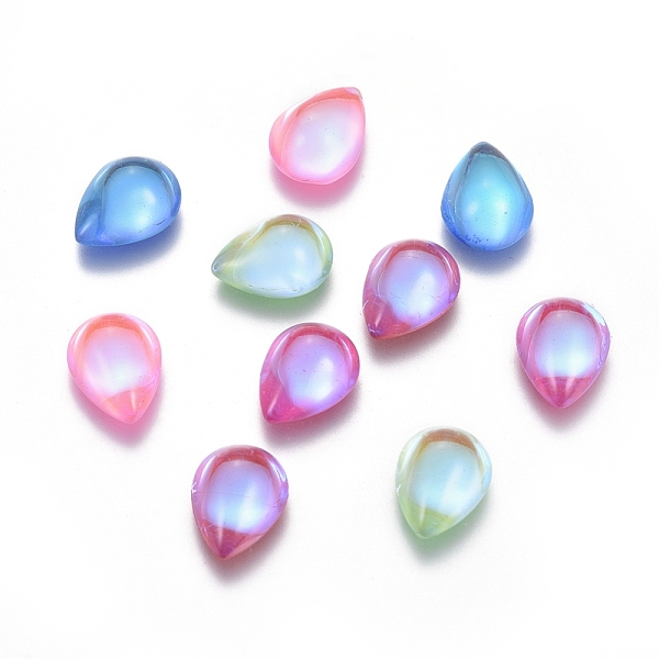 PandaHall Transparent K9 Glass Cabochons, Flat Back, Teardrop, Mixed Color, 8x6x3mm Glass Teardrop Multicolor
PandaHall Transparent K9 Glass Cabochons, Flat Back, Teardrop, Mixed Color, 8x6x3mm Glass Teardrop Multicolor