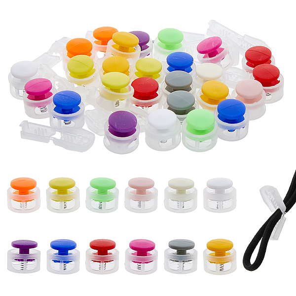 PandaHall DICOSMETIC 36Pcs Assorted Color Cord Stopper Plastic Cord Locks and 72Pcs Plastic Zipper Pull Cord Lock Cord Ends End Spring..., Multicolor
PandaHall DICOSMETIC 36Pcs Assorted Color Cord Stopper Plastic Cord Locks and 72Pcs Plastic Zipper Pull Cord Lock Cord Ends End Spring..., Multicolor