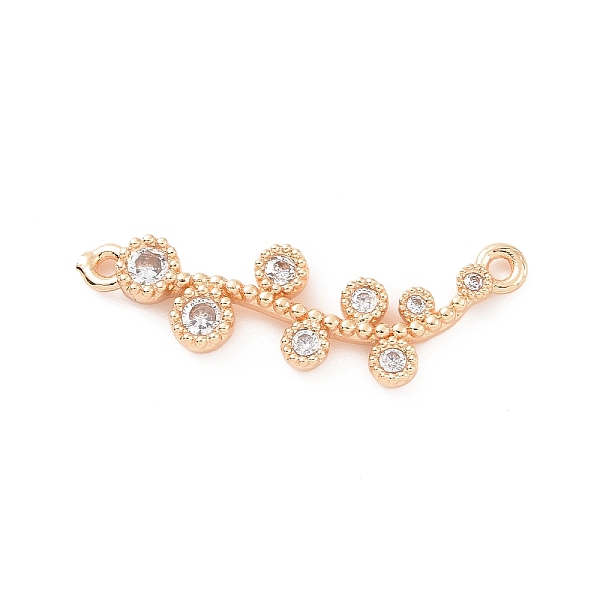 PandaHall Brass Pave Clear Cubic Zirconia Connector Charms, Branch Links, Light Gold, 8x23.5x2mm, Hole: 1mm Brass+Cubic Zirconia Branch...
PandaHall Brass Pave Clear Cubic Zirconia Connector Charms, Branch Links, Light Gold, 8x23.5x2mm, Hole: 1mm Brass+Cubic Zirconia Branch...