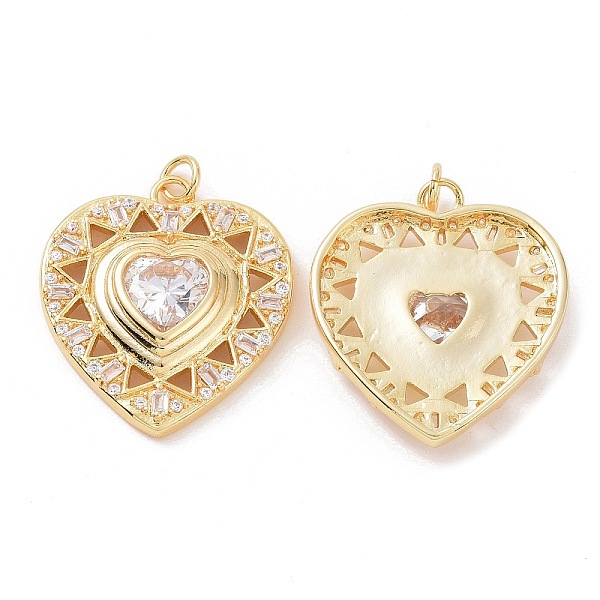PandaHall Brass Micro Pave Cubic Zirconia Pendants, Hollow Heart Charm, Real 18K Gold Plated, 28.5x25x5mm, Hole: 3mm Brass+Cubic Zirconia..., Clear
PandaHall Brass Micro Pave Cubic Zirconia Pendants, Hollow Heart Charm, Real 18K Gold Plated, 28.5x25x5mm, Hole: 3mm Brass+Cubic Zirconia..., Clear