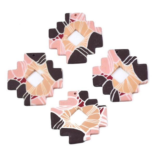 PandaHall Handmade Polymer Clay Pendants, Stacking Puzzle, Pink, 39.5~40x39.5x2.5~3mm, Hole: 1.8mm Polymer Clay Playing Theme Pink
PandaHall Handmade Polymer Clay Pendants, Stacking Puzzle, Pink, 39.5~40x39.5x2.5~3mm, Hole: 1.8mm Polymer Clay Playing Theme Pink