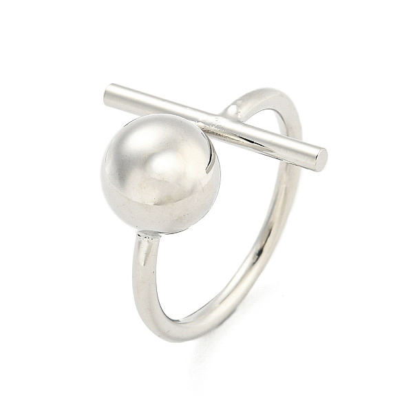 PandaHall Long-Lasting Plated Brass Cuff Rings, Round & Bar Open Rings for Women, Platinum, Adjustable Brass
PandaHall Long-Lasting Plated Brass Cuff Rings, Round & Bar Open Rings for Women, Platinum, Adjustable Brass