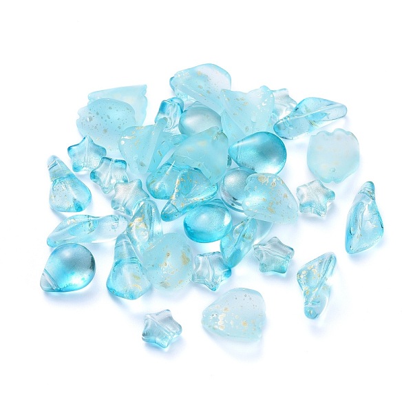 PandaHall Electroplate Transparent Glass Beads, Mixed Shapes, Deep Sky Blue, 5~21x6~14x3~10mm, Hole: 0.9~1.2mm Glass Mixed Shapes Blue
PandaHall Electroplate Transparent Glass Beads, Mixed Shapes, Deep Sky Blue, 5~21x6~14x3~10mm, Hole: 0.9~1.2mm Glass Mixed Shapes Blue