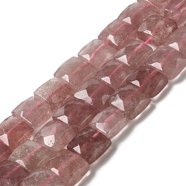 PandaHall Natural Strawberry Quartz Beads Strands, Faceted, Square, 9~10.5x9~10.5x5~5.5mm, Hole: 1mm, about 39~42pcs/strand, 14.96~15.35...
PandaHall Natural Strawberry Quartz Beads Strands, Faceted, Square, 9~10.5x9~10.5x5~5.5mm, Hole: 1mm, about 39~42pcs/strand, 14.96~15.35...