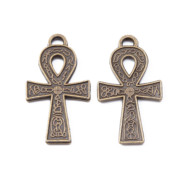 PandaHall Tibetan Style Alloy Pendants, Ankh Cross Charms, Antique Bronze, 37x21x2mm Alloy Cross
PandaHall Tibetan Style Alloy Pendants, Ankh Cross Charms, Antique Bronze, 37x21x2mm Alloy Cross