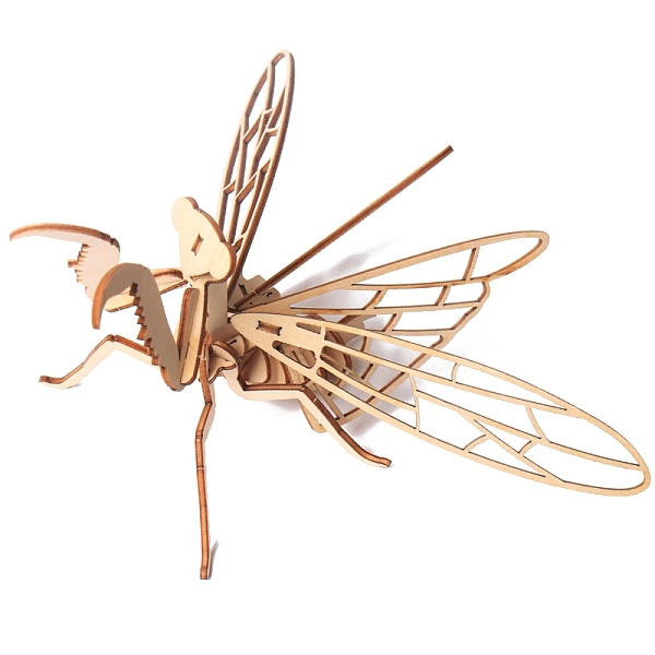 PandaHall Insect 3D Wooden Puzzle Simulation Animal Assembly, DIY Model Toy, for Kids and Adults, Mantis, Finished Product: 17x17x17cm Wood...
PandaHall Insect 3D Wooden Puzzle Simulation Animal Assembly, DIY Model Toy, for Kids and Adults, Mantis, Finished Product: 17x17x17cm Wood...