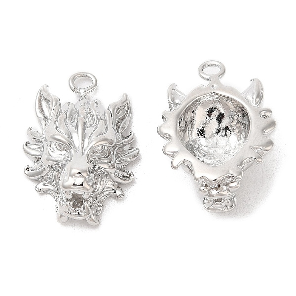PandaHall Brass Pendants, Wolf Charm, Real Platinum Plated, 25x17x13mm, Hole: 2mm Brass Wolf
PandaHall Brass Pendants, Wolf Charm, Real Platinum Plated, 25x17x13mm, Hole: 2mm Brass Wolf