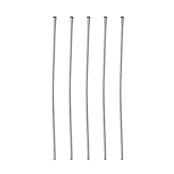 PandaHall 304 Stainless Steel Flat Head Pins, Stainless Steel Color, 65x0.7mm, 21 Gauge, Head: 1.5mm 304 Stainless Steel
PandaHall 304 Stainless Steel Flat Head Pins, Stainless Steel Color, 65x0.7mm, 21 Gauge, Head: 1.5mm 304 Stainless Steel