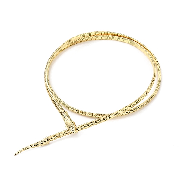 PandaHall Alloy Snake Chain Belt, Serpentine Waist Chain Necklace Bracelet for Women, Golden, 1085mm Alloy Snake
PandaHall Alloy Snake Chain Belt, Serpentine Waist Chain Necklace Bracelet for Women, Golden, 1085mm Alloy Snake