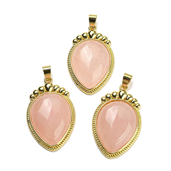 PandaHall Natural Rose Quartz Pendants, Carrot Charms with Rack Plating Golden Tone Brass Findings, Lead Free & Cadmium Free...
PandaHall Natural Rose Quartz Pendants, Carrot Charms with Rack Plating Golden Tone Brass Findings, Lead Free & Cadmium Free...