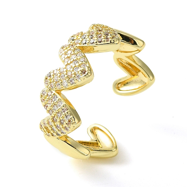 PandaHall Brass Micro Pave Cubic Zirconia Ring, Long-Lasting Plated, Heart, Golden, Inner Diameter: 19mm Brass+Cubic Zirconia Heart Clear
PandaHall Brass Micro Pave Cubic Zirconia Ring, Long-Lasting Plated, Heart, Golden, Inner Diameter: 19mm Brass+Cubic Zirconia Heart Clear