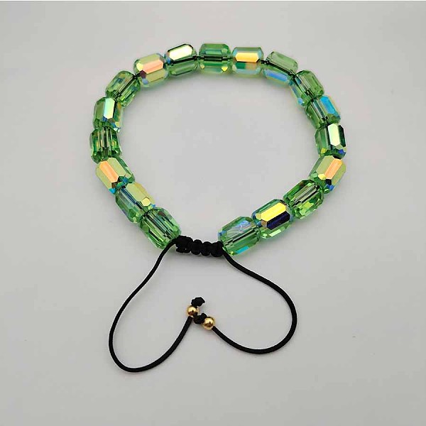 PandaHall Adjustable Electroplated Faceted Cube Glass Braided Beaded Bracelets for Women Men Glass
PandaHall Adjustable Electroplated Faceted Cube Glass Braided Beaded Bracelets for Women Men Glass