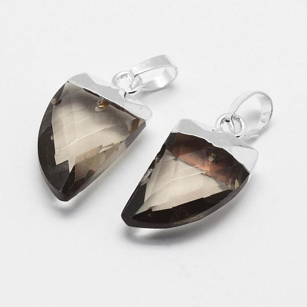 PandaHall Natural Gemstone Pendants, with Brass Findings, Long-Lasting Plated, Faceted, Cultellate, Silver Color Plated, 19x10.5x5mm, Hole...
PandaHall Natural Gemstone Pendants, with Brass Findings, Long-Lasting Plated, Faceted, Cultellate, Silver Color Plated, 19x10.5x5mm, Hole...