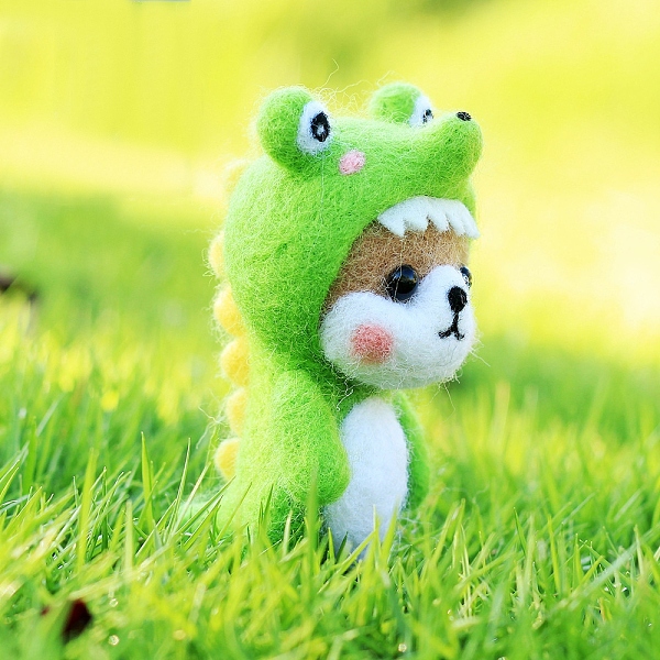 PandaHall Needle Felting Kit with Instructions, Felting Needles Shiba Inu Shape Felting Kits for Beginners Arts, Lime, Dinosaur Shiba Inu..., Green
PandaHall Needle Felting Kit with Instructions, Felting Needles Shiba Inu Shape Felting Kits for Beginners Arts, Lime, Dinosaur Shiba Inu..., Green