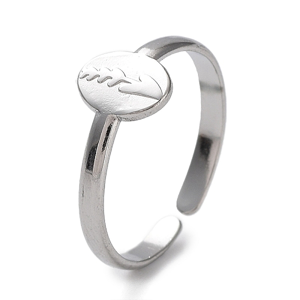 PandaHall 304 Stainless Steel Rings, Open Cuff Ring, Oval & Arrow Ring for Women, Stainless Steel Color, US Size 7(17.3mm), 2.5mm 304...
PandaHall 304 Stainless Steel Rings, Open Cuff Ring, Oval & Arrow Ring for Women, Stainless Steel Color, US Size 7(17.3mm), 2.5mm 304...