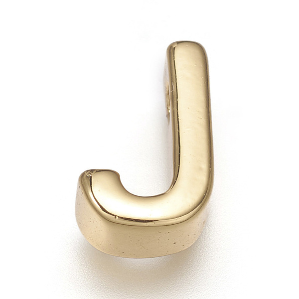 PandaHall Brass Charms, Long-Lasting Plated, Real 18K Gold Plated, Letter.J, J: 8x5.5x3mm, Hole: 1.6mm Brass Letter
PandaHall Brass Charms, Long-Lasting Plated, Real 18K Gold Plated, Letter.J, J: 8x5.5x3mm, Hole: 1.6mm Brass Letter