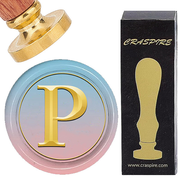 PandaHall CRASPIRE Initial Alphabets P Wax Seal Stamps Letter Vintage Removable Brass Sealing Stamp Heads 25mm Copper with Wooden Handle for...
PandaHall CRASPIRE Initial Alphabets P Wax Seal Stamps Letter Vintage Removable Brass Sealing Stamp Heads 25mm Copper with Wooden Handle for...