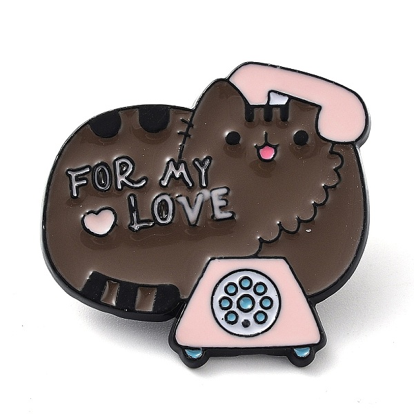 PandaHall Black Zinc Alloy Brooches, Cat Enamel Pins, Telephone, 28x29.5x2mm Alloy+Enamel Furniture & Appliances
PandaHall Black Zinc Alloy Brooches, Cat Enamel Pins, Telephone, 28x29.5x2mm Alloy+Enamel Furniture & Appliances