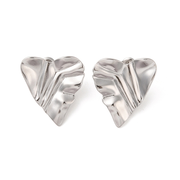 PandaHall 304 Stainless Steel Stud Earrings for Women, Heart, 28x26mm 304 Stainless Steel Heart
PandaHall 304 Stainless Steel Stud Earrings for Women, Heart, 28x26mm 304 Stainless Steel Heart