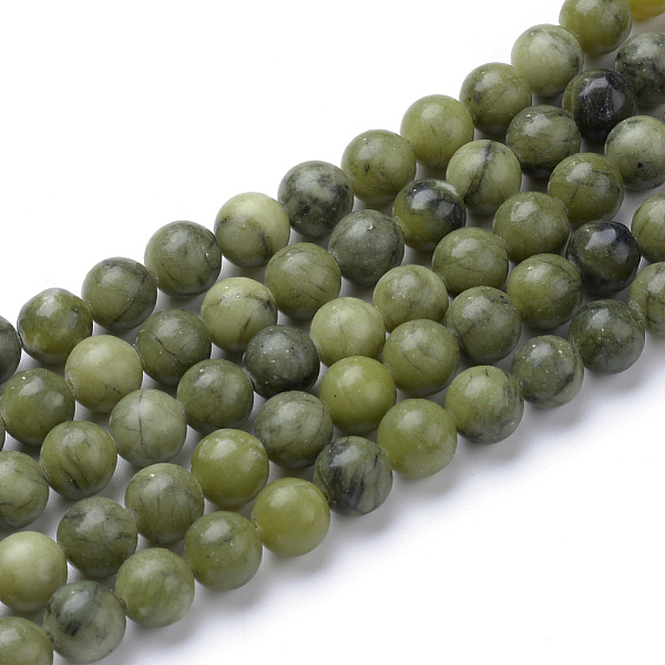PandaHall Natural Xinyi Jade/Chinese Southern Jade Beads Strands, Round, 8~8.5mm, Hole: 1mm, about 47pcs/strand, 15.5 inch Chinese Jade...
PandaHall Natural Xinyi Jade/Chinese Southern Jade Beads Strands, Round, 8~8.5mm, Hole: 1mm, about 47pcs/strand, 15.5 inch Chinese Jade...