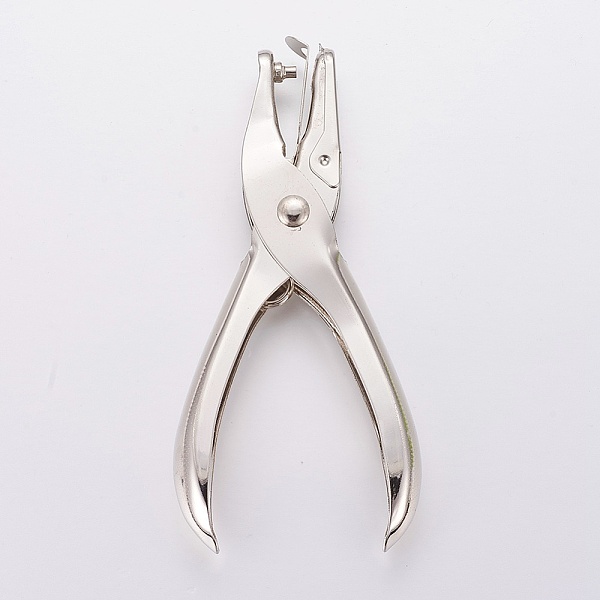 PandaHall Alloy Handheld Puncher, Can Pouch 3mm Round Hole, Paper Hole Circular Shaped Drill, For Scrapbooking, Platinum, 13x5.85x1.6cm...
PandaHall Alloy Handheld Puncher, Can Pouch 3mm Round Hole, Paper Hole Circular Shaped Drill, For Scrapbooking, Platinum, 13x5.85x1.6cm...