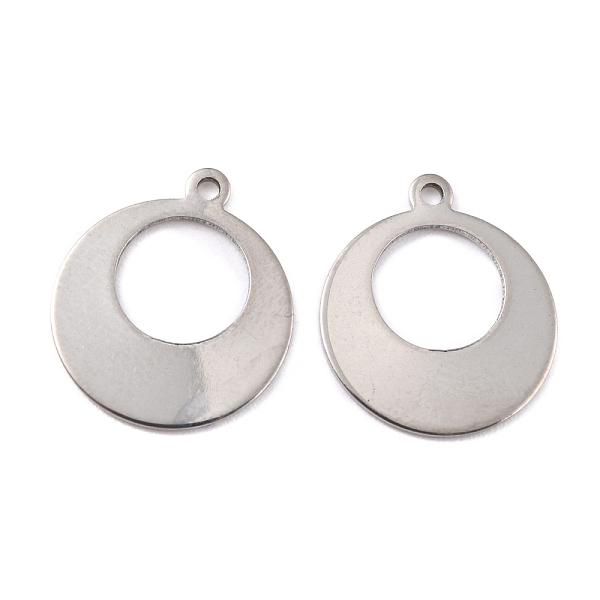 PandaHall 201 Stainless Steel Pendants, Round Ring, Stainless Steel Color, 18.5x16x1mm, Hole: 1.4mm 201 Stainless Steel Others
PandaHall 201 Stainless Steel Pendants, Round Ring, Stainless Steel Color, 18.5x16x1mm, Hole: 1.4mm 201 Stainless Steel Others