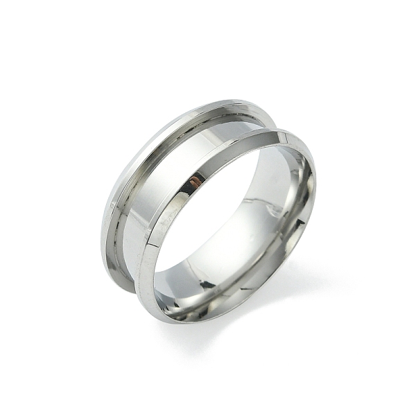 PandaHall 201 Stainless Steel Grooved Finger Ring Settings, Ring Core Blank, for Inlay Ring Jewelry Making, Stainless Steel Color, Size 8...
PandaHall 201 Stainless Steel Grooved Finger Ring Settings, Ring Core Blank, for Inlay Ring Jewelry Making, Stainless Steel Color, Size 8...