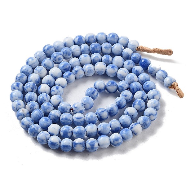 PandaHall Handmade Nepalese Lampwork Beads, Round, Cornflower Blue, 7x6.5mm, Hole: 1.5mm, about 103pcs/strand, 25.71''(65.3cm) Lampwork...
PandaHall Handmade Nepalese Lampwork Beads, Round, Cornflower Blue, 7x6.5mm, Hole: 1.5mm, about 103pcs/strand, 25.71''(65.3cm) Lampwork...