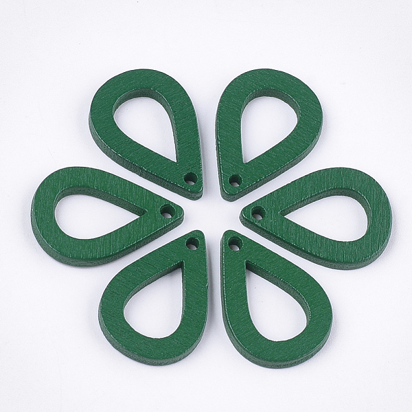 PandaHall Painted Poplar Wood Pendants, teardrop, Green, 25x17x2.5mm, Hole: 1.8mm Wood Teardrop Green
PandaHall Painted Poplar Wood Pendants, teardrop, Green, 25x17x2.5mm, Hole: 1.8mm Wood Teardrop Green