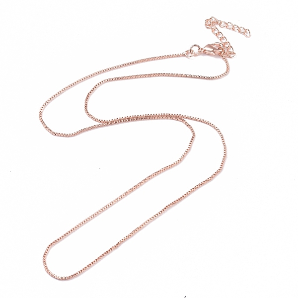 PandaHall Brass Venetian Chain, Box Chain Necklaces, with Lobster Claw Clasps and Chain Extender, Long-Lasting Plated, Rose Gold, 16.65 inch...
PandaHall Brass Venetian Chain, Box Chain Necklaces, with Lobster Claw Clasps and Chain Extender, Long-Lasting Plated, Rose Gold, 16.65 inch...
