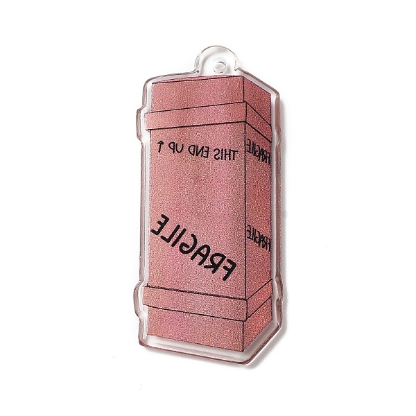 PandaHall Acrylic Pendants, Box, Indian Red, 49.5x21.5x2.5mm, Hole: 1.8mm Acrylic Box
PandaHall Acrylic Pendants, Box, Indian Red, 49.5x21.5x2.5mm, Hole: 1.8mm Acrylic Box