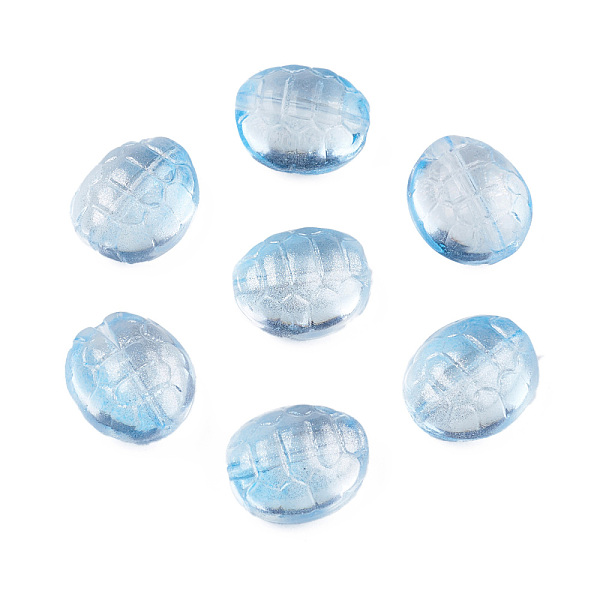 PandaHall Transparent Spray Painted Glass Beads, Tortoise, Light Sky Blue, 12x11x7mm, Hole: 1mm Glass Tortoise
PandaHall Transparent Spray Painted Glass Beads, Tortoise, Light Sky Blue, 12x11x7mm, Hole: 1mm Glass Tortoise